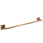 Porta Toalha Banho Clean|Soul 500mm Dourado Deca